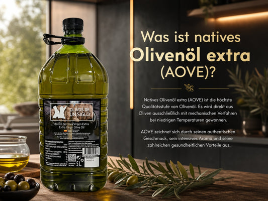 Was ist native Olivenöl extra ( AOVE ) ? Vorteile, Eigenschaften und Gesundheit