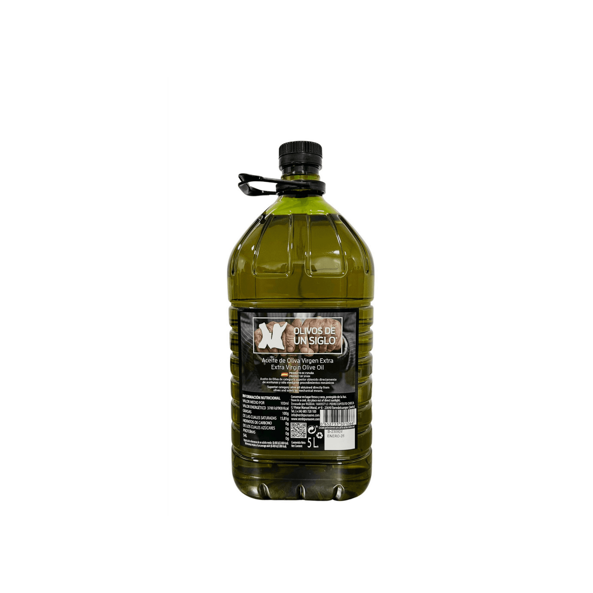 Olivenöl 5L aus Spanien – Natives Olivenöl Extra 100 % Picual | Oro del Sur
