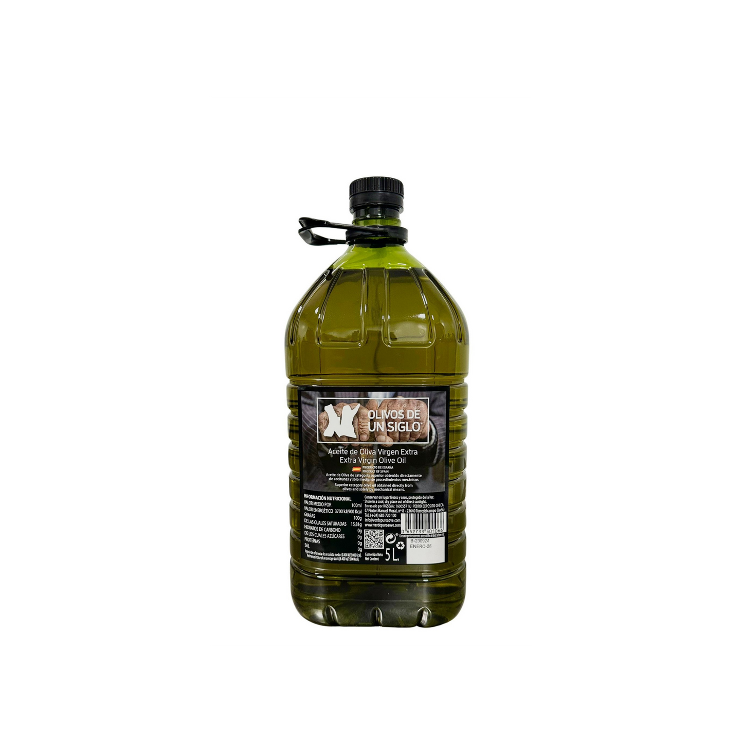 Natives Olivenöl Extra 5L aus Jaén – 100% Picual | Oro del Sur